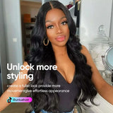 CLong 13x4 Body Wave Lace Front Wigs Human Hair for Women 180% Density HD Lace Front Wigs Human Hair Pre Plucked with Baby Hair Natural Hairline Brazilian Virgin Glueless Human Hair Wigs