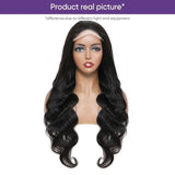 CLong 13x4 Body Wave Lace Front Wigs Human Hair for Women 180% Density HD Lace Front Wigs Human Hair Pre Plucked with Baby Hair Natural Hairline Brazilian Virgin Glueless Human Hair Wigs